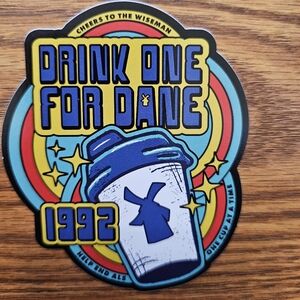 Dutch Bros Colorful Drink One for Dane Sticker